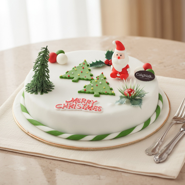 Winter Scene Plum Cake – Christmas Novelty | Premium Cake