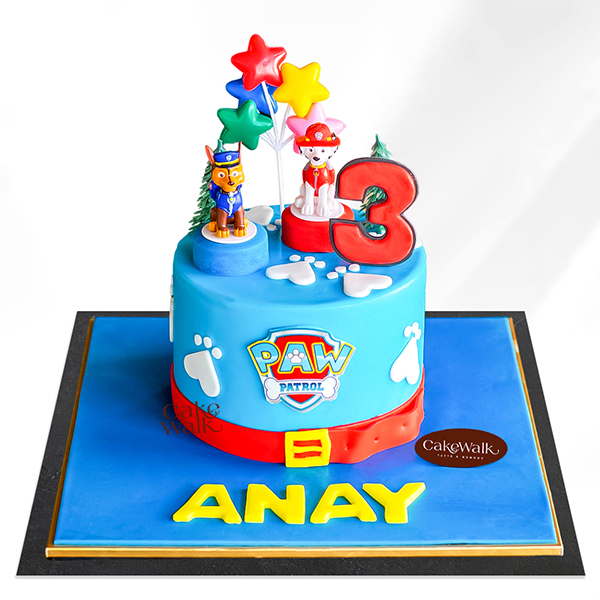 Paw Patrol Theme Cake