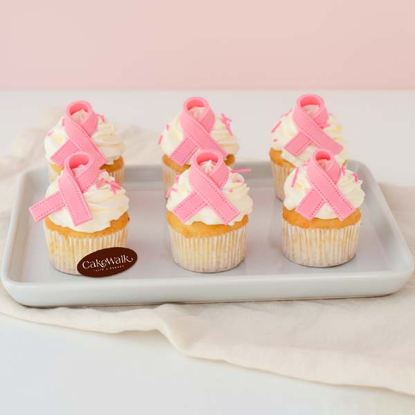 Breast Cancer Awareness Cupcakes