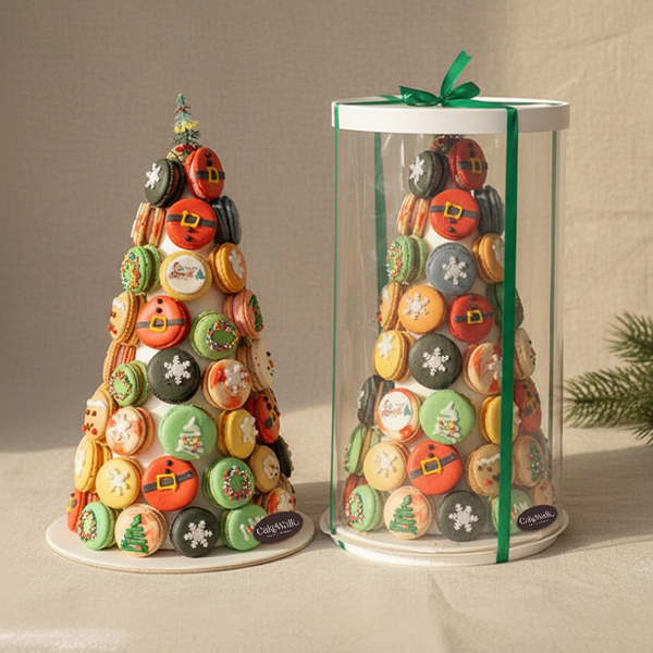 Christmas Macaron Tower – Gift & Celebration Special