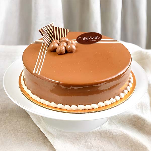 Eggless Milk Chocolate Cake
