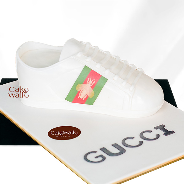GUCCI Shoes Theme Cake