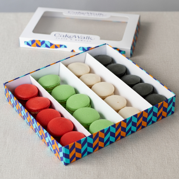 UAE National Color Macaron Box