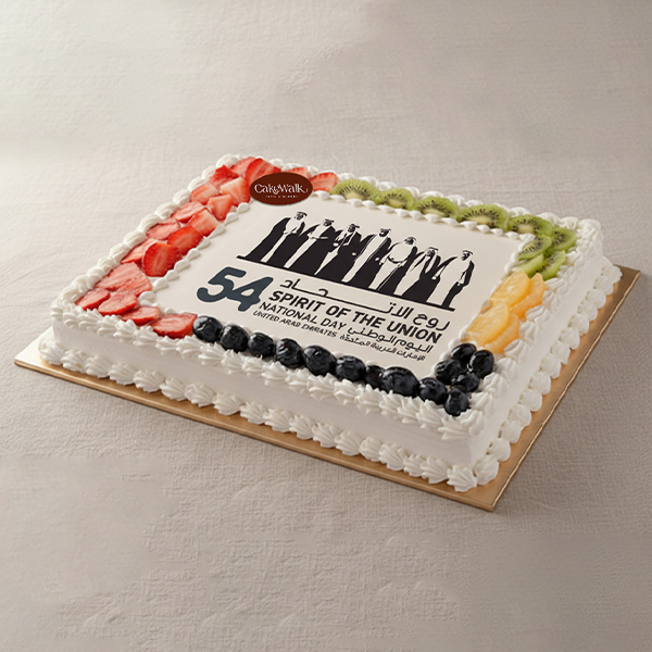 UAE NATIONAL DAY FRUIT CAKE