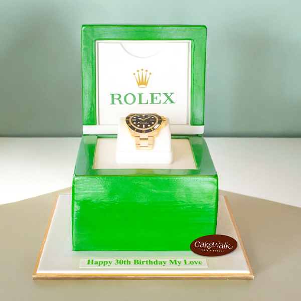 Luxury Rolex Cake Gift Box