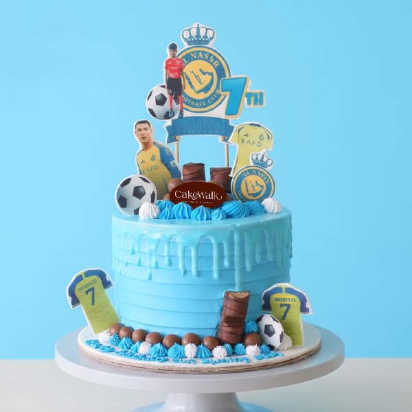 Ronaldo Al Nassr Football Cake