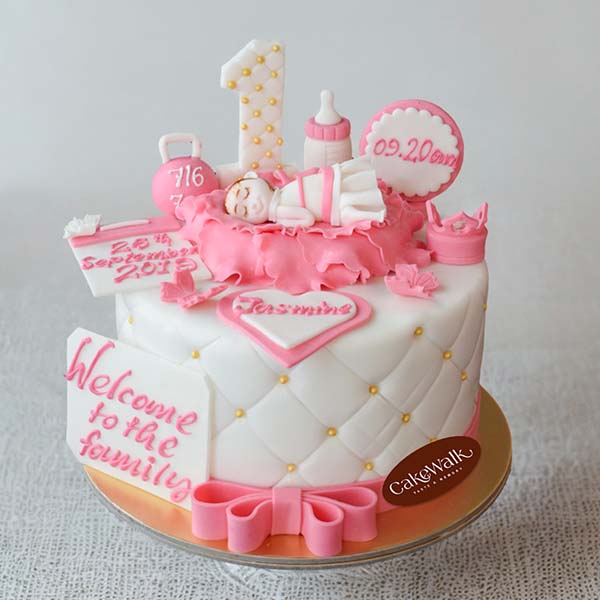 Welcome Baby Shower Cake