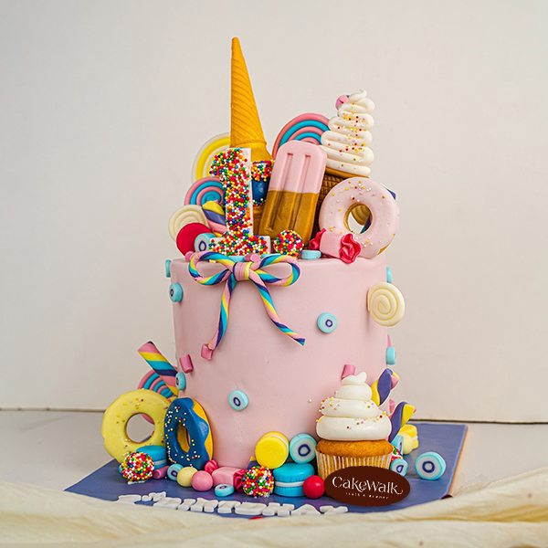 Candy Land Theme Cake