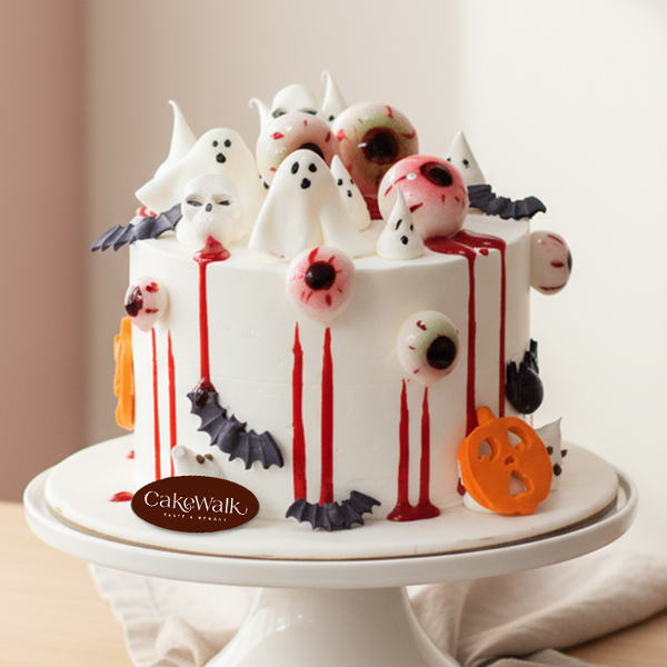 GHOST / MONSTER EYE CAKE