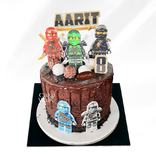 Lego Ninjago Chocolate Cake