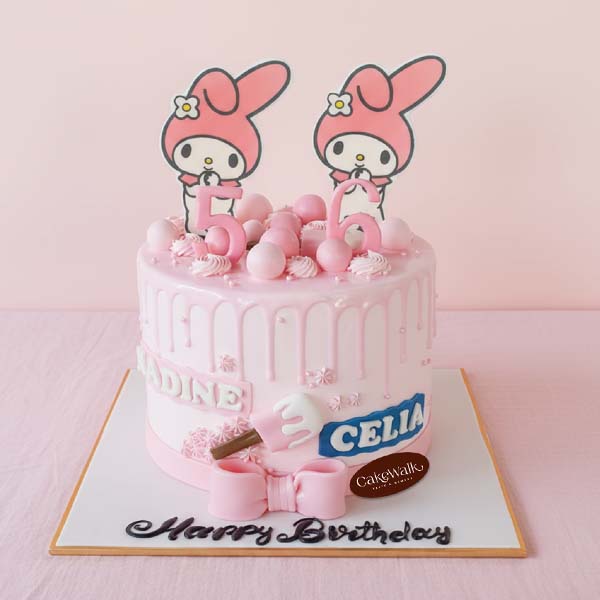 My Melody Theme Cake