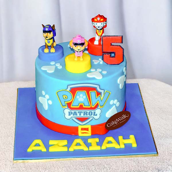 Paw Patrol Theme Cake