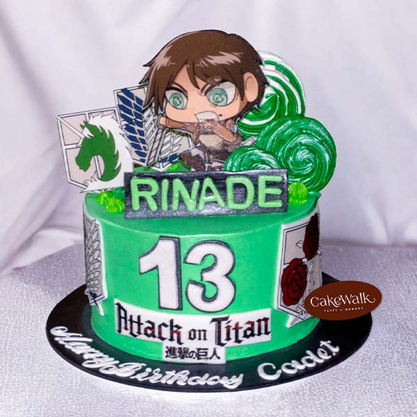 Titan Theme Cake