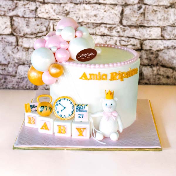 Welcome Baby Shower Girl Cake