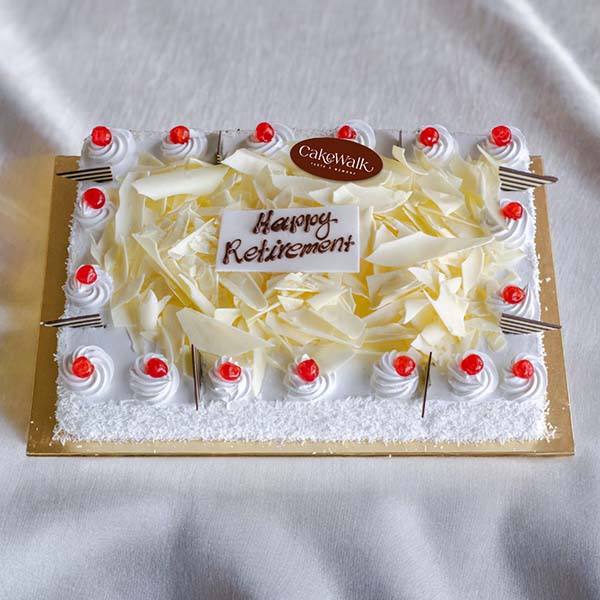 White Forest Cake